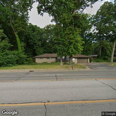 Thumbnail image of the front of a dentist office practice with the name Kesling & Rocke Orthodontics which is located in South Bend, IN