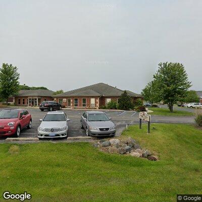 Thumbnail image of the front of a dentist office practice with the name Angela Becker Orthodontics DDS MSD which is located in Huntington, IN