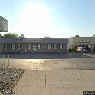 Thumbnail image of the front of a dentist office practice with the name Klopenstine Family Dentistry which is located in South Bend, IN