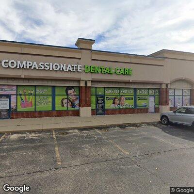 Thumbnail image of the front of a dentist office practice with the name Compassionate Dental Care which is located in Lake In The Hills, IL