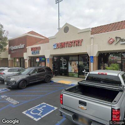 Thumbnail image of the front of a dentist office practice with the name Orange Dental Care which is located in Orange, CA