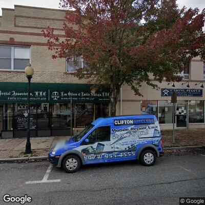 Thumbnail image of the front of a dentist office practice with the name Passaic Dental Center which is located in Clifton, NJ