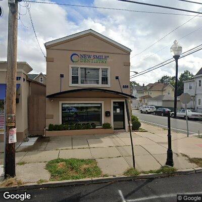 Thumbnail image of the front of a dentist office practice with the name New Smile Dentistry - Husniye Dogan which is located in Clifton, NJ