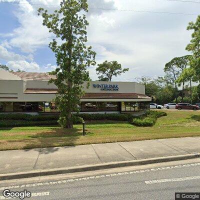 Thumbnail image of the front of a dentist office practice with the name Sweetwater Smiles which is located in Longwood, FL