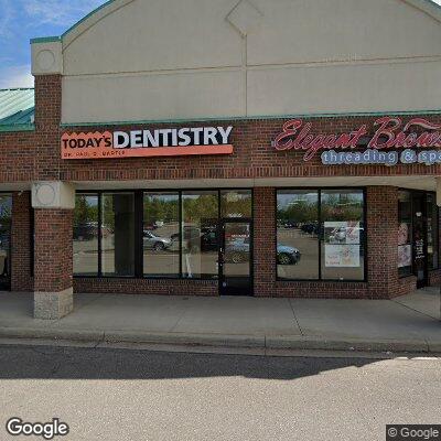 Thumbnail image of the front of a dentist office practice with the name Pearly Smile Dental Studio P which is located in Shelby Township, MI