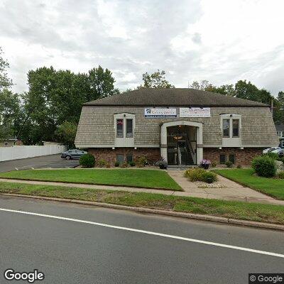 Thumbnail image of the front of a dentist office practice with the name Plainville Family Dental which is located in Plainville, CT