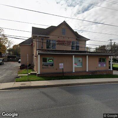 Thumbnail image of the front of a dentist office practice with the name Suburban Dental Associates which is located in Gaithersburg, MD