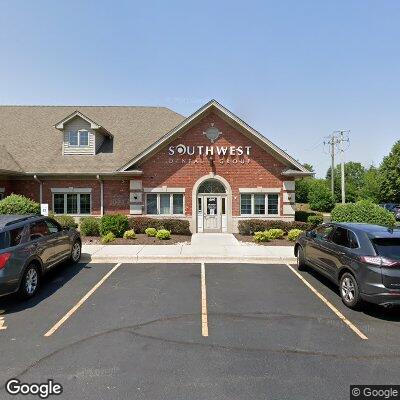 Thumbnail image of the front of a dentist office practice with the name Southwest Dental Group which is located in Orland Park, IL