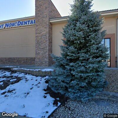 Thumbnail image of the front of a dentist office practice with the name Bright Now! Dental & Orthodontics which is located in Westminster, CO