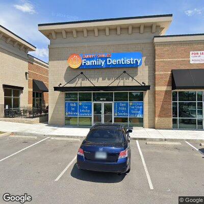 Thumbnail image of the front of a dentist office practice with the name Sunny Smiles Family Dentistry which is located in Hermitage, TN