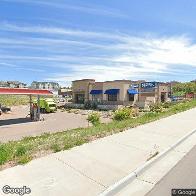 Thumbnail image of the front of a dentist office practice with the name Monument Dentists and Orthodontics which is located in Monument, CO