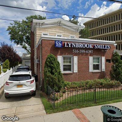 Thumbnail image of the front of a dentist office practice with the name Lynbrook Smiles which is located in Lynbrook, NY