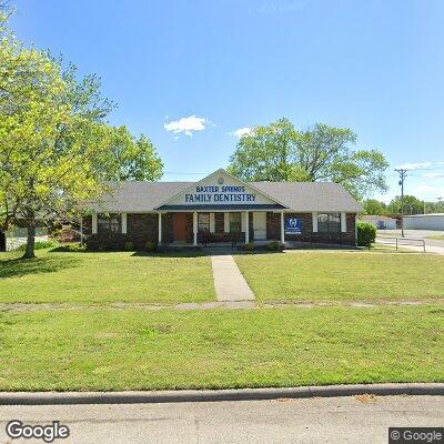 Thumbnail image of the front of a dentist office practice with the name Baxter Springs Family Dentistry PA which is located in Baxter Springs, KS