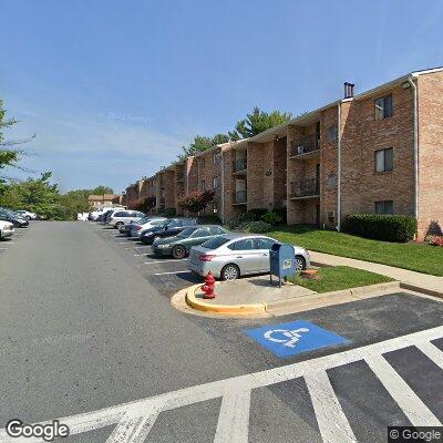 Thumbnail image of the front of a dentist office practice with the name Muddy Branch Dental Center which is located in Gaithersburg, MD