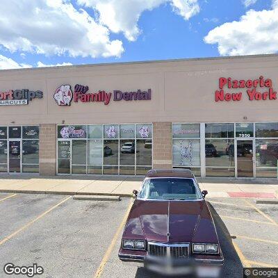 Thumbnail image of the front of a dentist office practice with the name My Family Dental which is located in Reynoldsburg, OH