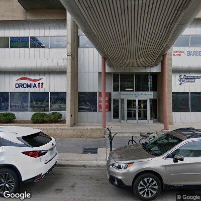 Thumbnail image of the front of a dentist office practice with the name Skyway Dental Clinic which is located in Minneapolis, MN