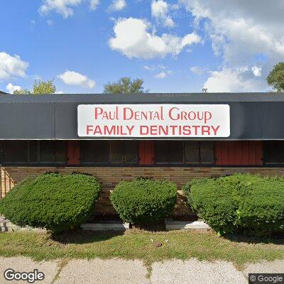 Thumbnail image of the front of a dentist office practice with the name Paul Dental Group which is located in Detroit, MI