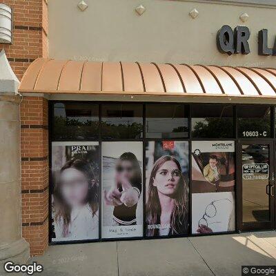 Thumbnail image of the front of a dentist office practice with the name Harmony Dental which is located in Houston, TX