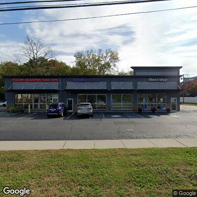 Thumbnail image of the front of a dentist office practice with the name Columbia Dental which is located in Enfield, CT