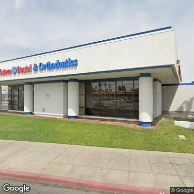 Thumbnail image of the front of a dentist office practice with the name Louis Amendola which is located in Fresno, CA