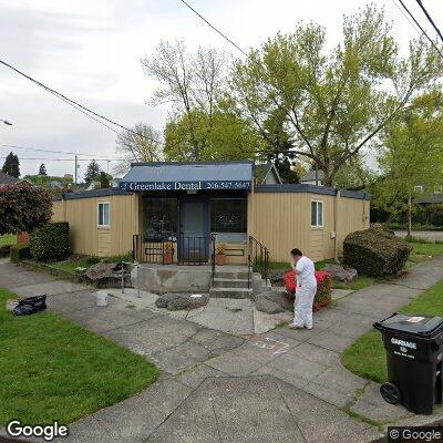 Thumbnail image of the front of a dentist office practice with the name Greenlake Dental - Seattle which is located in Seattle, WA