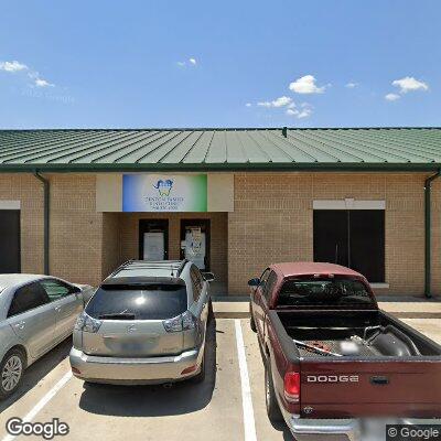 Thumbnail image of the front of a dentist office practice with the name Denton Family Dental Clinic which is located in Denton, TX