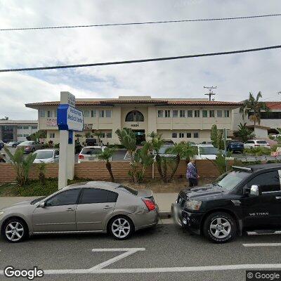 Thumbnail image of the front of a dentist office practice with the name Genuine Dental Care which is located in Huntington Beach, CA