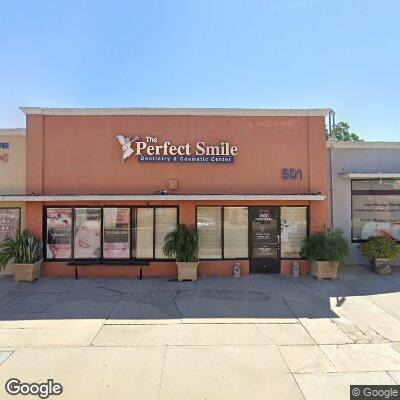 Thumbnail image of the front of a dentist office practice with the name Alhambra Dentist - The Perfect Smile which is located in Alhambra, CA