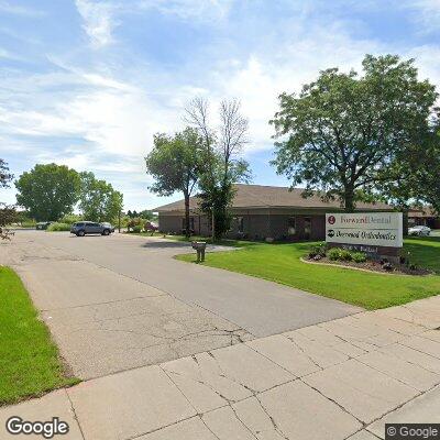 Thumbnail image of the front of a dentist office practice with the name Deerwood Orthodontics Appleton which is located in Appleton, WI