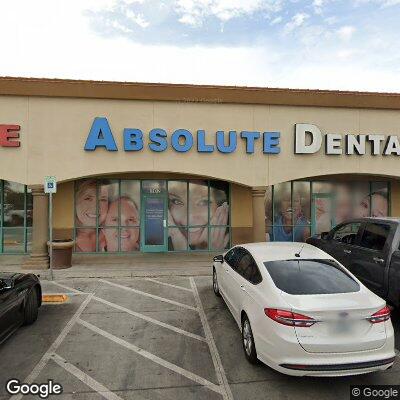 Thumbnail image of the front of a dentist office practice with the name Nevada Dental Specialists which is located in Las Vegas, NV