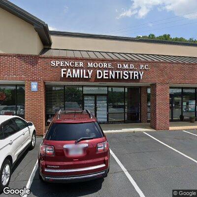 Thumbnail image of the front of a dentist office practice with the name Moore Family Dentistry: Spencer Moore, DDS which is located in Pelham, AL