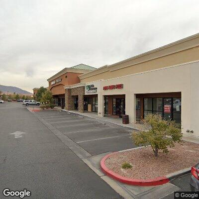 Thumbnail image of the front of a dentist office practice with the name Amber Hills Dental which is located in Henderson, NV