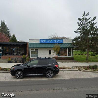 Thumbnail image of the front of a dentist office practice with the name Carnation Family Dentistry which is located in Carnation, WA