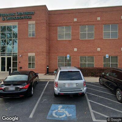 Thumbnail image of the front of a dentist office practice with the name Pediatric Dental Center of Frederick which is located in Frederick, MD