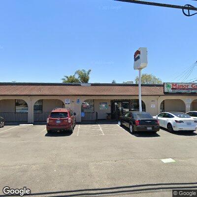 Thumbnail image of the front of a dentist office practice with the name Castro Valley Pediatric Dentistry which is located in San Leandro, CA