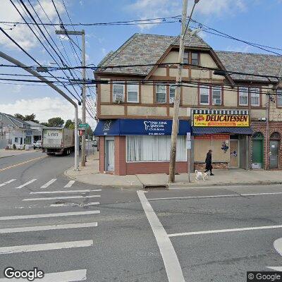 Thumbnail image of the front of a dentist office practice with the name Prestine Dental Solutions which is located in West Hempstead, NY