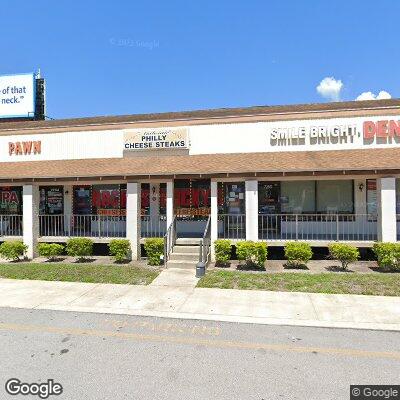 Thumbnail image of the front of a dentist office practice with the name Emergency Dental which is located in New Port Richey, FL