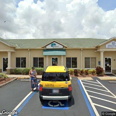 Thumbnail image of the front of a dentist office practice with the name VA Dental Clinic which is located in New Port Richey, FL