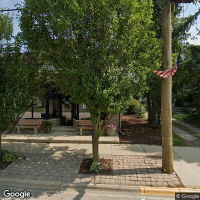 Thumbnail image of the front of a dentist office practice with the name Burlington Dental which is located in Burlington, IL