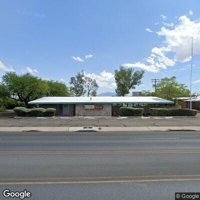 Thumbnail image of the front of a dentist office practice with the name Adobe Dentistry which is located in Tucson, AZ