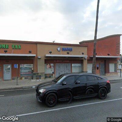 Thumbnail image of the front of a dentist office practice with the name Garden Family Dentistry which is located in Hawaiian Gardens, CA