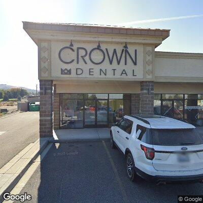 Thumbnail image of the front of a dentist office practice with the name Crown Dental which is located in West Richland, WA