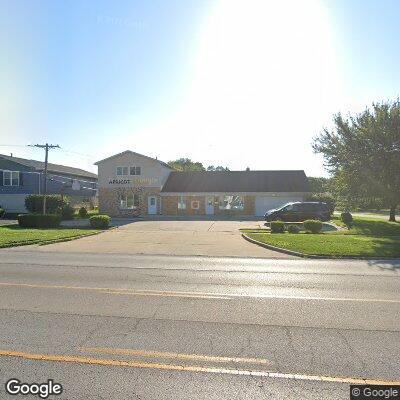 Thumbnail image of the front of a dentist office practice with the name Apricot Orthodontics which is located in Indianapolis, IN