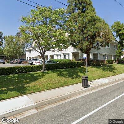 Thumbnail image of the front of a dentist office practice with the name Robson Trynavsky Dental Group which is located in San Dimas, CA