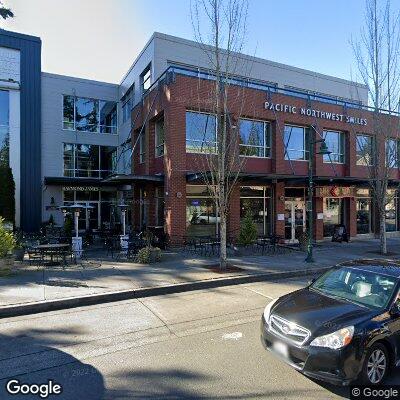 Thumbnail image of the front of a dentist office practice with the name Pacific NorthWest Smiles which is located in Mill Creek, WA