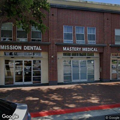 Thumbnail image of the front of a dentist office practice with the name Mission Dental which is located in South Pasadena, CA