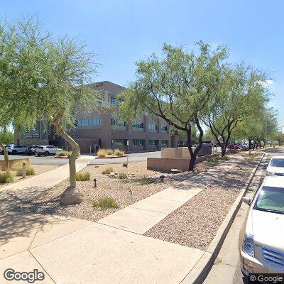 Thumbnail image of the front of a dentist office practice with the name Desert Ridge Periodontics & Implant Dentistry which is located in Phoenix, AZ