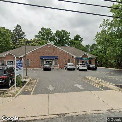 Thumbnail image of the front of a dentist office practice with the name Brick Dental Associates which is located in Brick, NJ