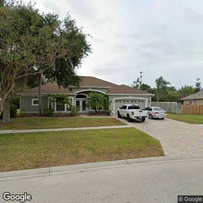 Thumbnail image of the front of a dentist office practice with the name Moore Family Dental which is located in Rockledge, FL