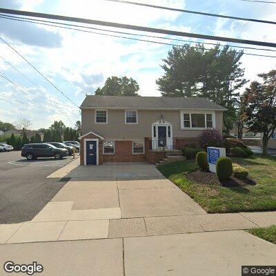 Thumbnail image of the front of a dentist office practice with the name Stratford Dental Center which is located in Stratford, NJ